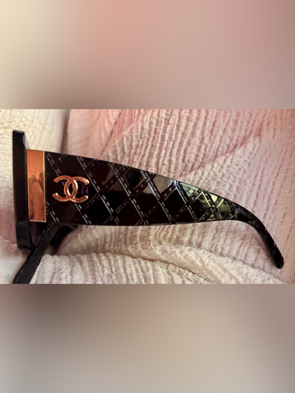 Chanel Black Women's Sunglasses - Picture 7 of 10